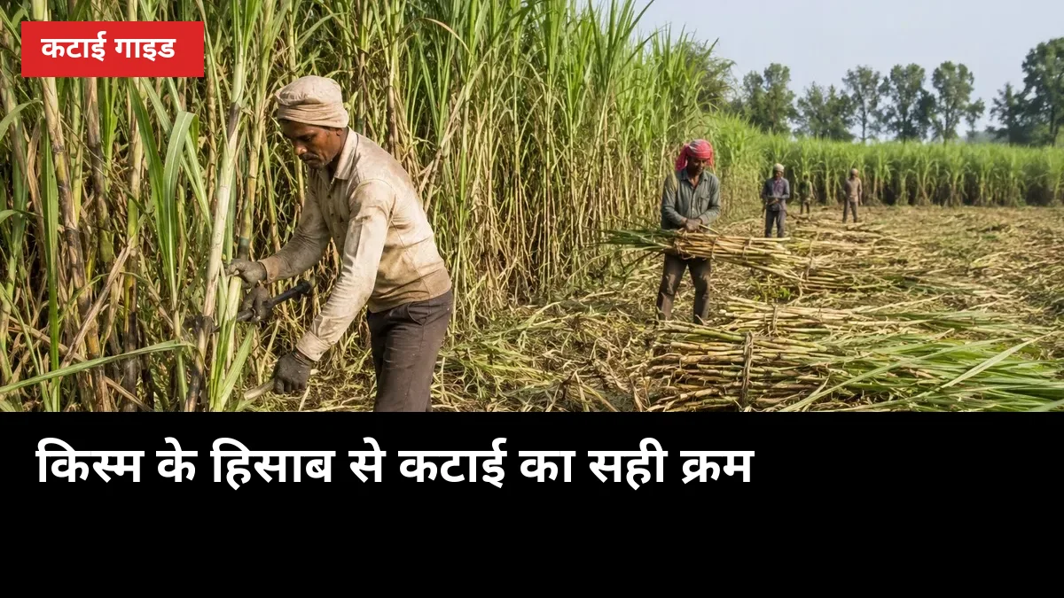 पहले अगेती, फिर मध्यम, अंत में देर वाली: किस्म के हिसाब से कटाई का सही क्रम