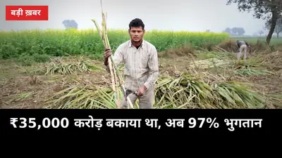 2014 में गन्ना किसानों का ₹35,000 करोड़ अटका था, अब 97% भुगतान: केंद्रीय मंत्री का बड़ा बयान
