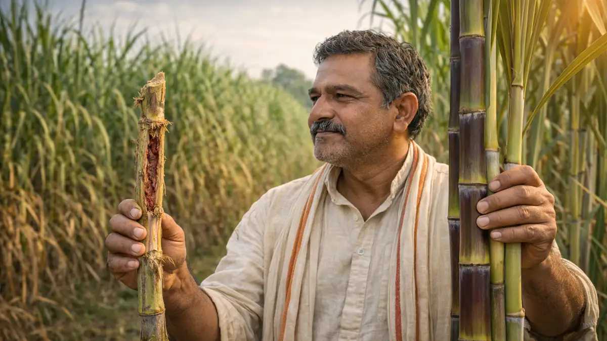 गन्ना खेतों पर Co 0238